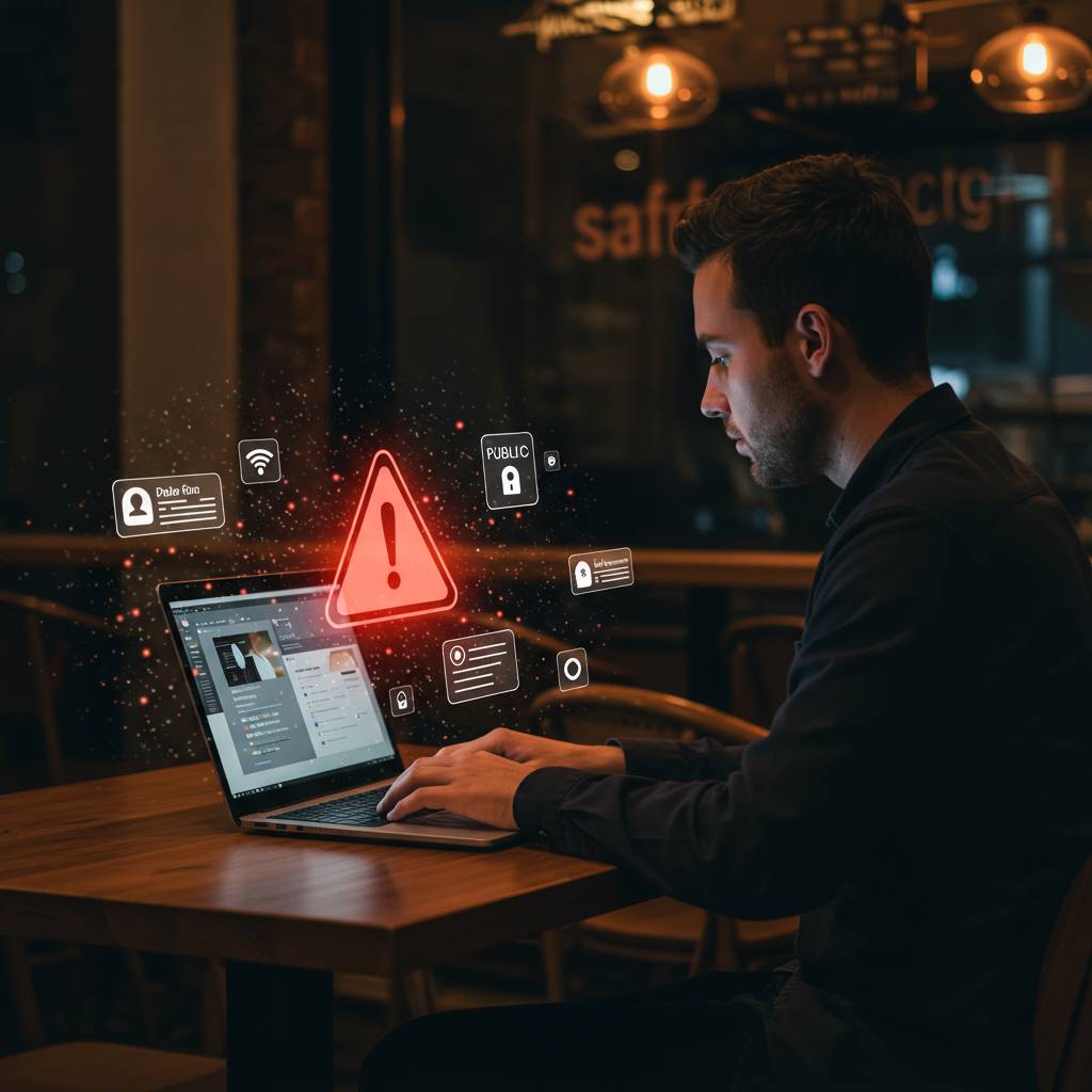無料WiFiの危険性!公共ネットワークの不正アクセス対策!