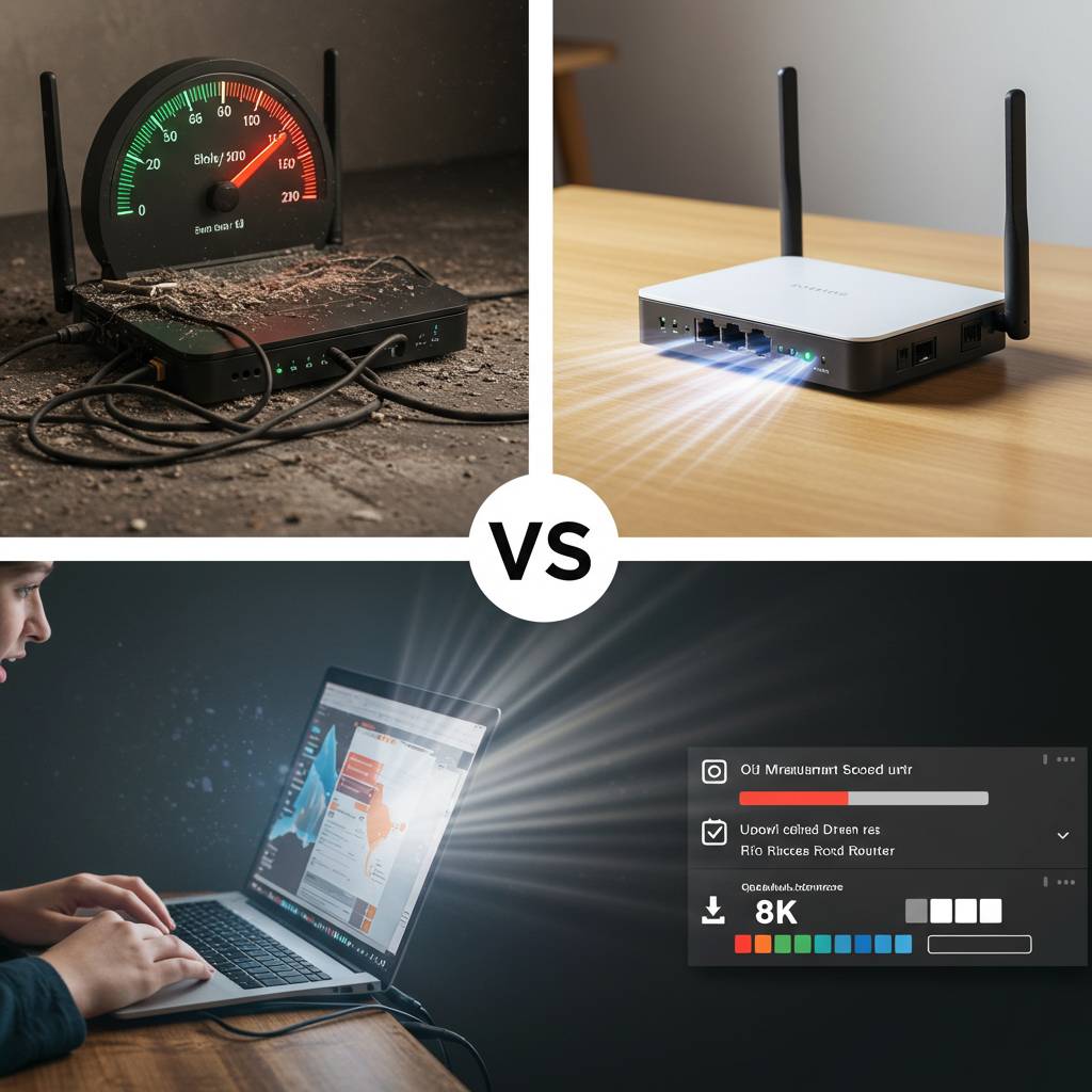 古いルーター交換で通信環境が劇的改善!