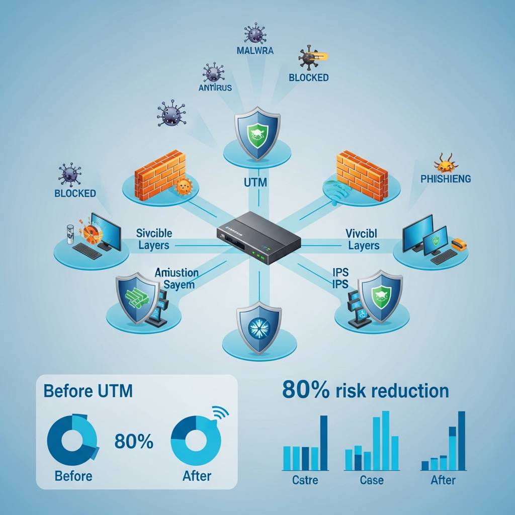 UTM導入で効果的な対策！